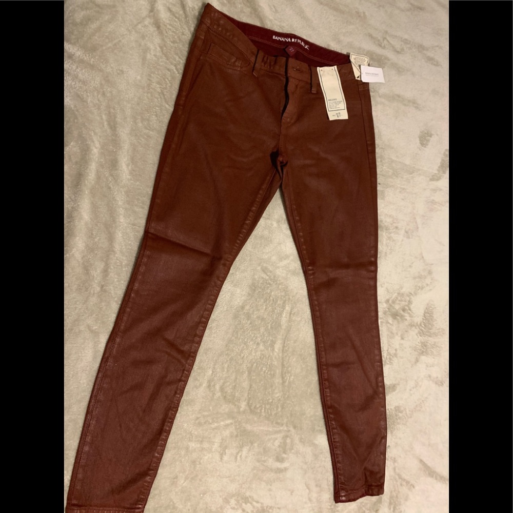 Banana Republic red jeans